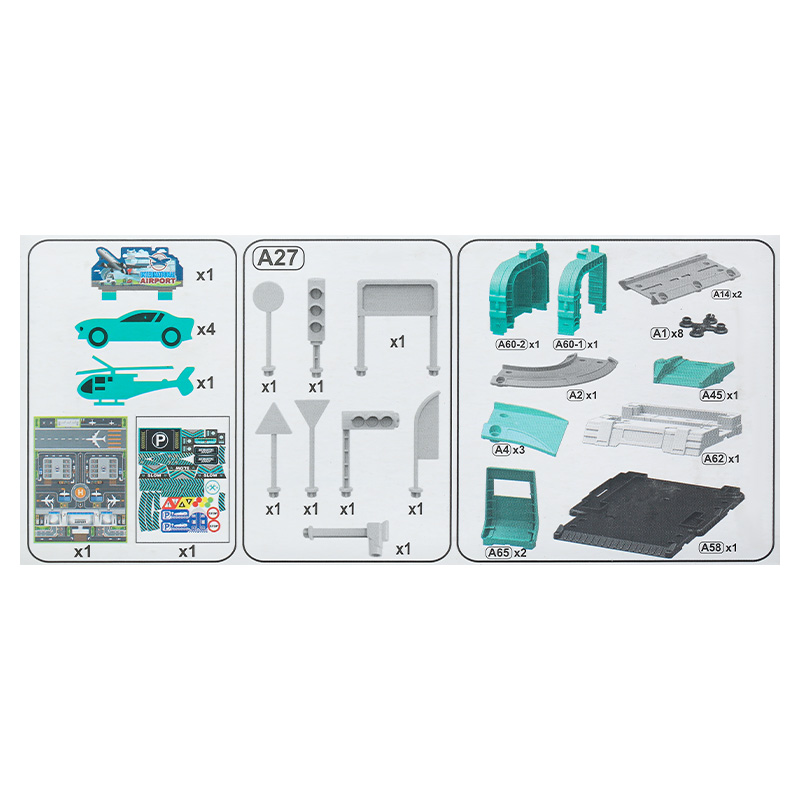 Đồ chơi trạm xe đô thị six-six-Zero 660-S107 (42 chi tiết) 32