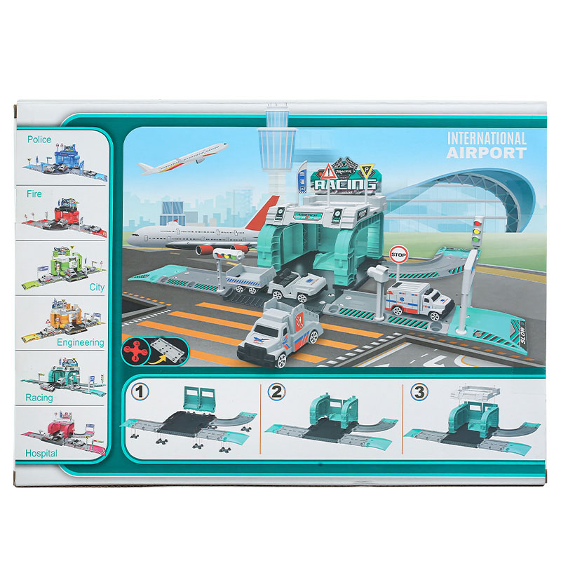 Đồ chơi trạm xe đô thị six-six-Zero 660-S107 (42 chi tiết) 21