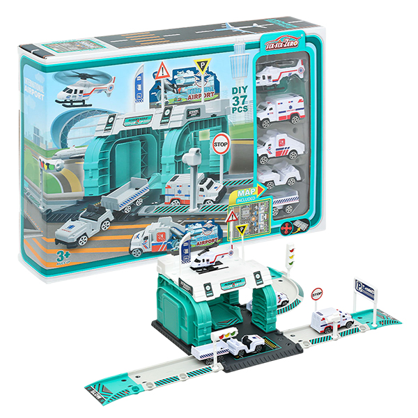 Đồ chơi trạm xe đua six-six-Zero 660-S108