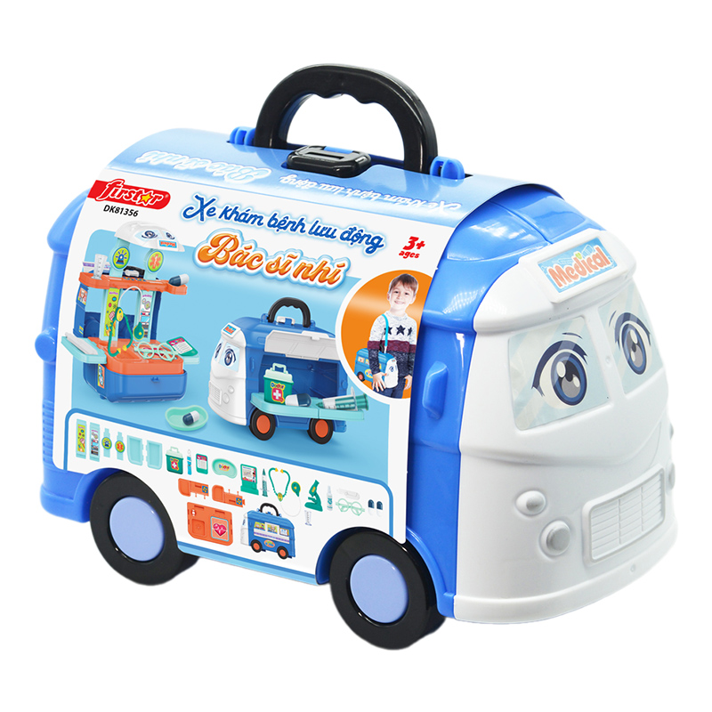 Đồ chơi xe bác sĩ khám bệnh lưu động Firstar DK81356 2