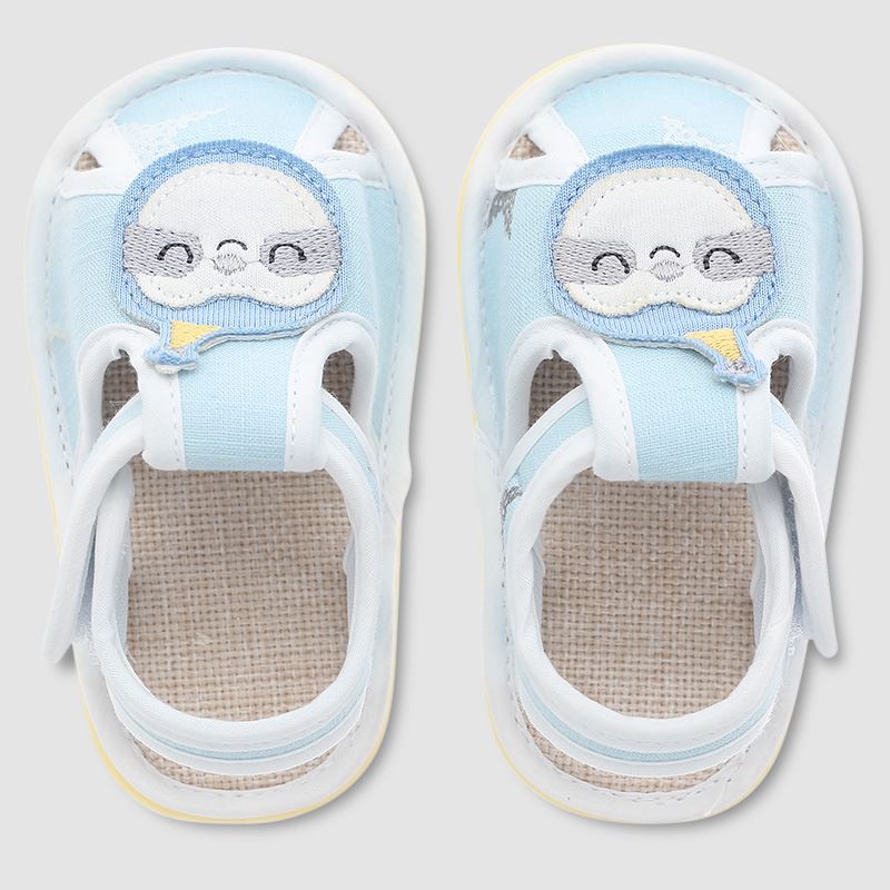 Giày tập đi cho bé Á Châu Avakids AC70 màu xám 20