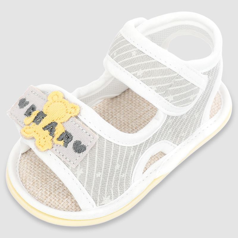 Giày tập đi cho bé Á Châu Avakids AC71 màu xám 3