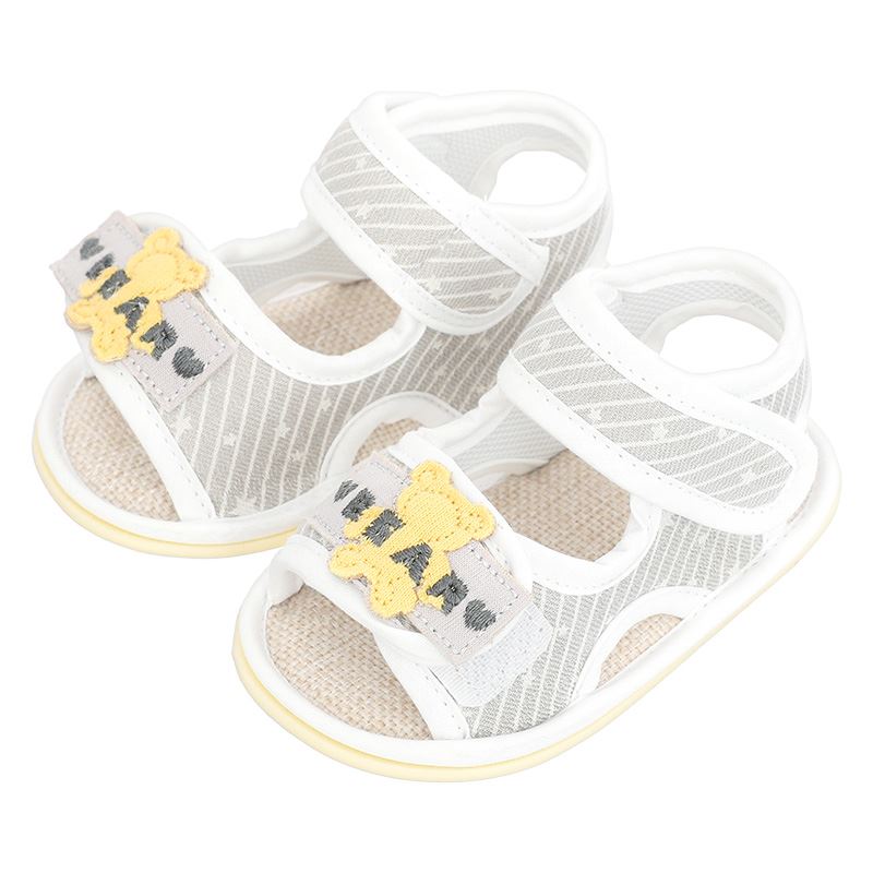 Giày tập đi cho bé Á Châu Avakids AC71 màu xám