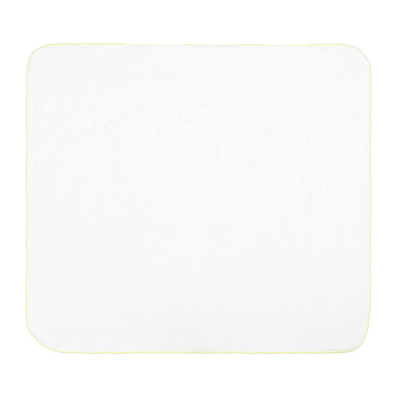 Khăn tắm cotton IQ Baby 5 lớp 80x90 cm - Màu trắng 3