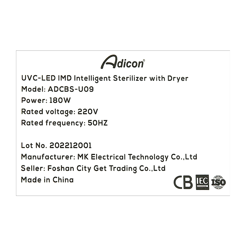 Máy tiệt trùng sấy khô bình sữa Adicon S10 18