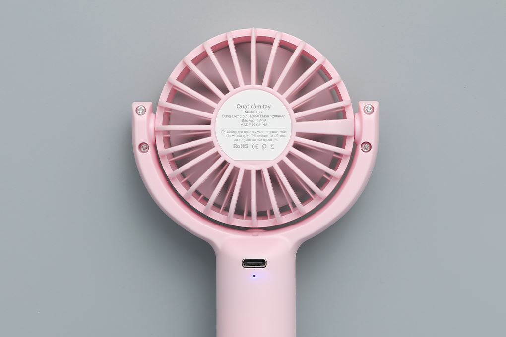 Quạt cầm tay mini Hydrus JF-07 - Trắng 25