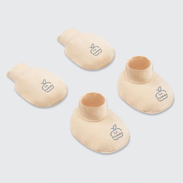 Set bao tay, bao chân La Pomme bamboo be