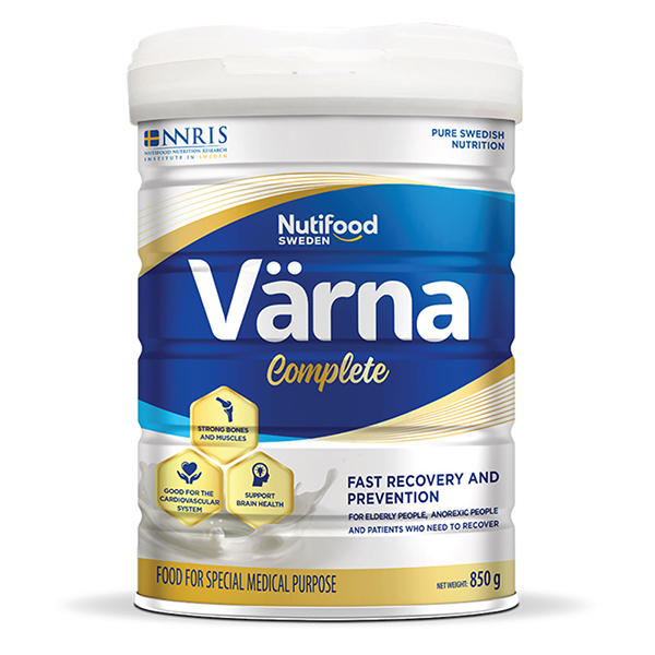 Sữa bột người lớn Nutifood Varna Complete giúp phục hồi sức khỏe - AVAKids.com
