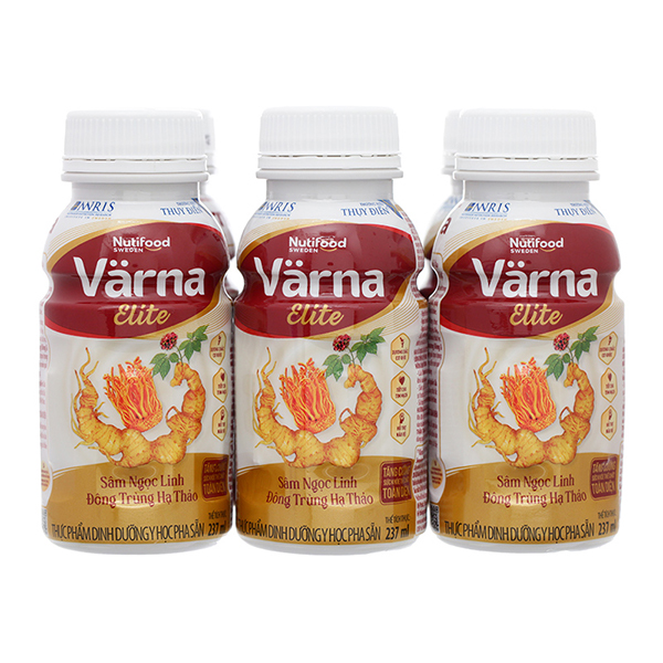 Sữa nước dinh dưỡng Varna Elite Chai 237ml TH24 - AVAKids.com
