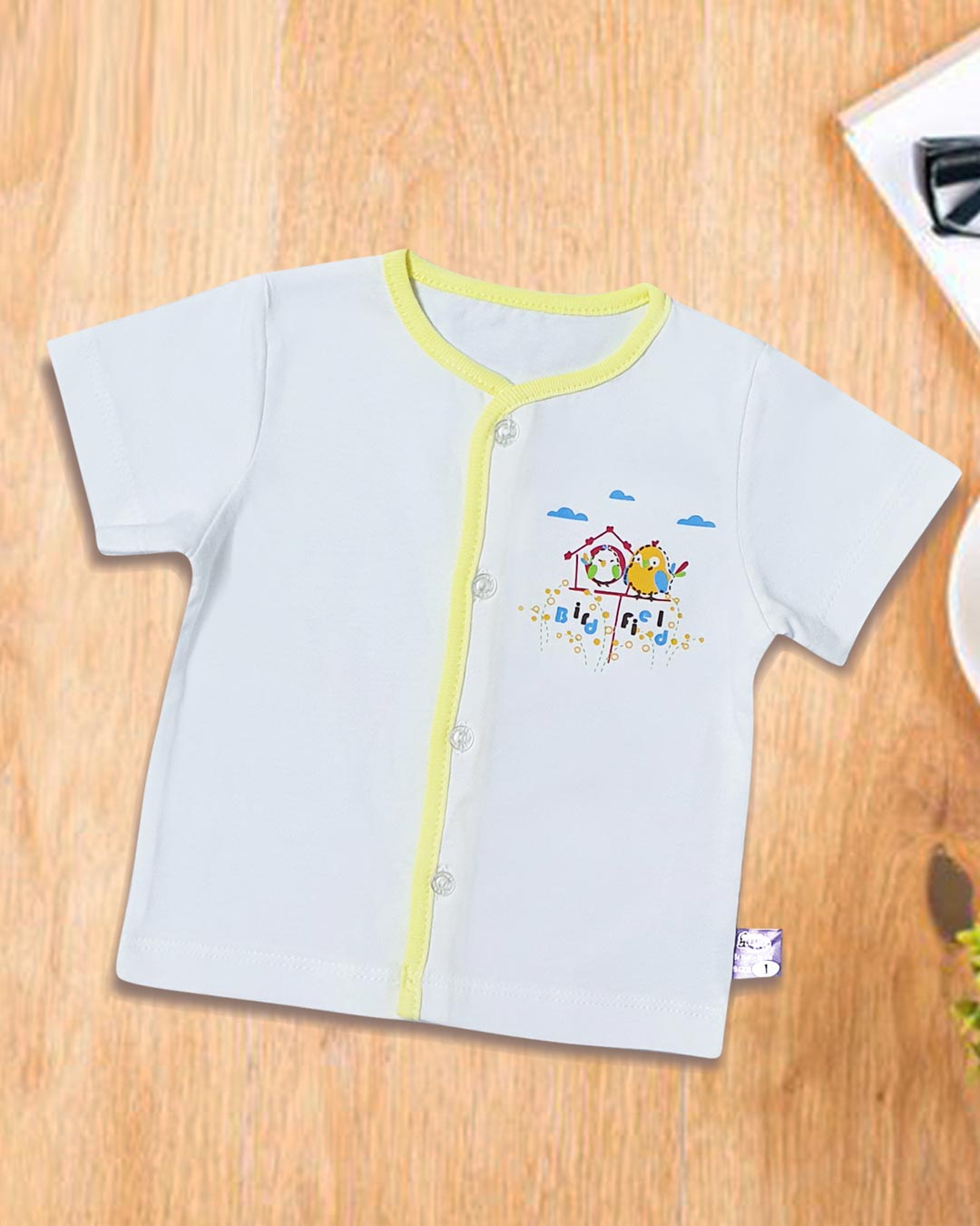 Áo tay ngắn cổ tim BabyMommy TN - Màu ngẫu nhiên 18