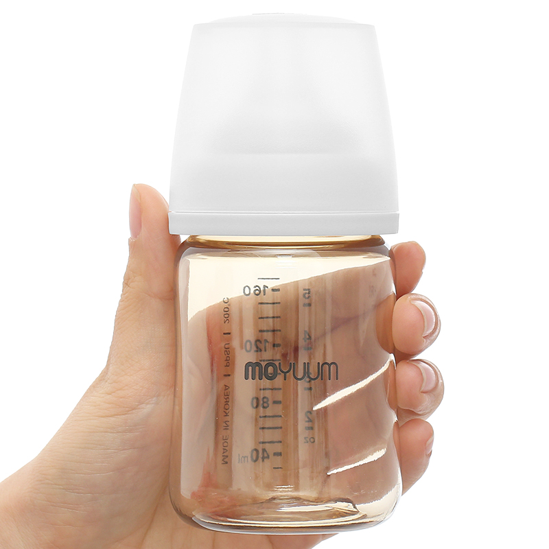 Bình sữa nhựa PPSU Moyuum cổ rộng thế hệ 3 270 ml (3 - 6 tháng) 35