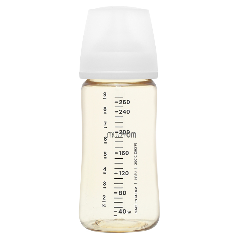Bình sữa nhựa PPSU Moyuum cổ rộng thế hệ 3 270 ml (3 - 6 tháng) 2