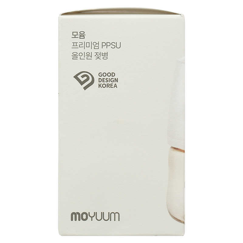 Bình sữa nhựa PPSU Moyuum cổ rộng thế hệ 3 270 ml (3 - 6 tháng) 24