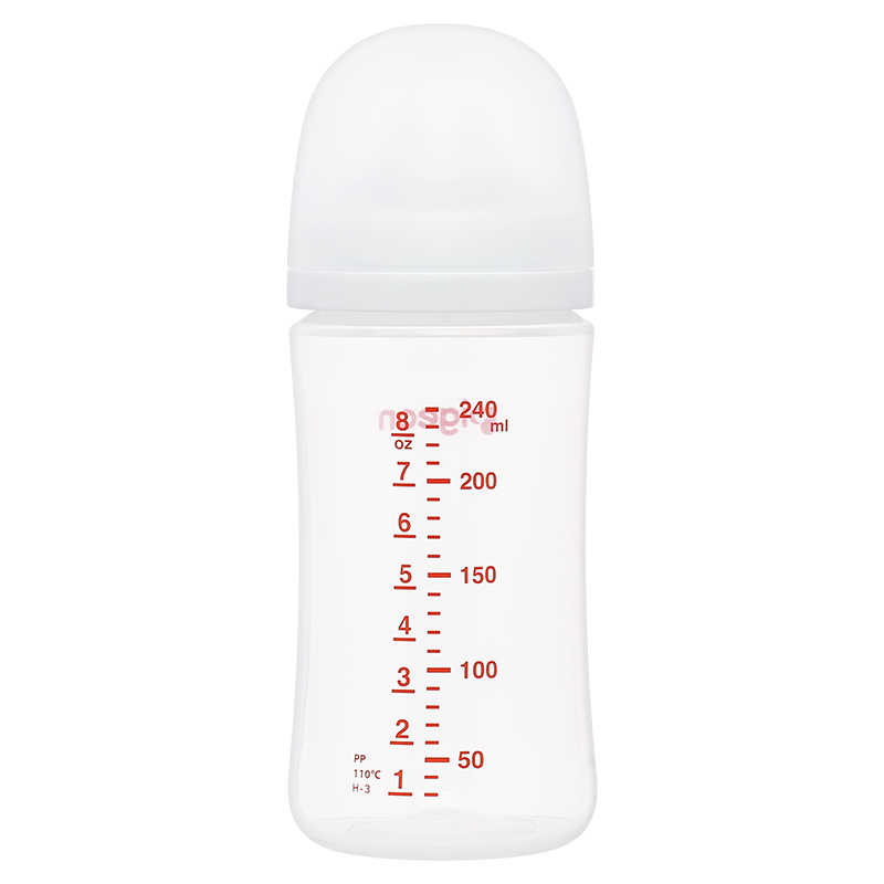 Bình sữa nhựa PP Pigeon Softouch Baby-Friendly World cổ rộng 160 ml (0 - 3 tháng) 16