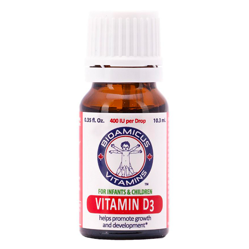 Combo 3 BioAmicus Vitamin D3 hỗ trợ tốt sức khỏe xương, răng, 10.3 ml dạng nhỏ giọt (từ 0 tháng) 14