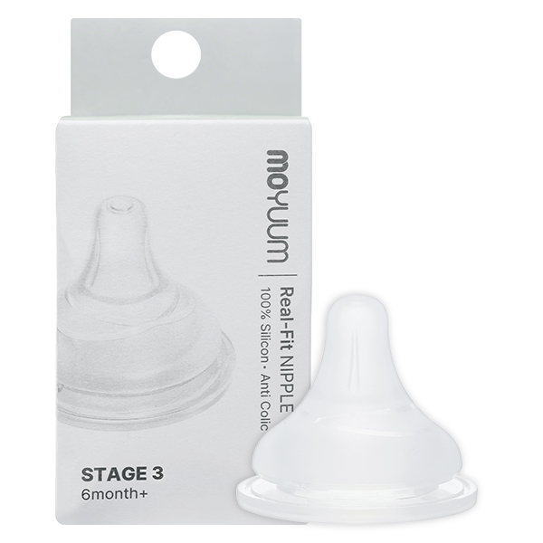 Bộ 2 núm ti Moyuum số 3 thế hệ 3