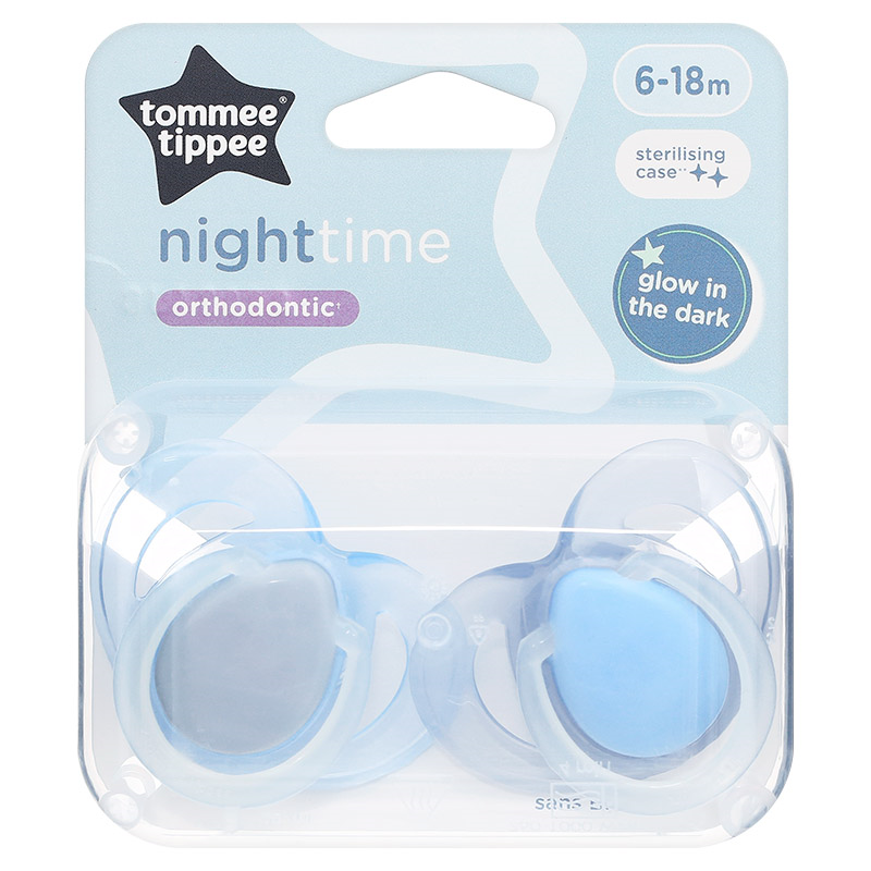 Bộ 2 ti ngậm Tommee Tippee dạ quang Night Time (6 - 18 tháng) - Màu ngẫu nhiên 4