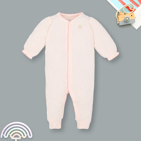 Bodysuit bé gái Lullaby modal hồng
