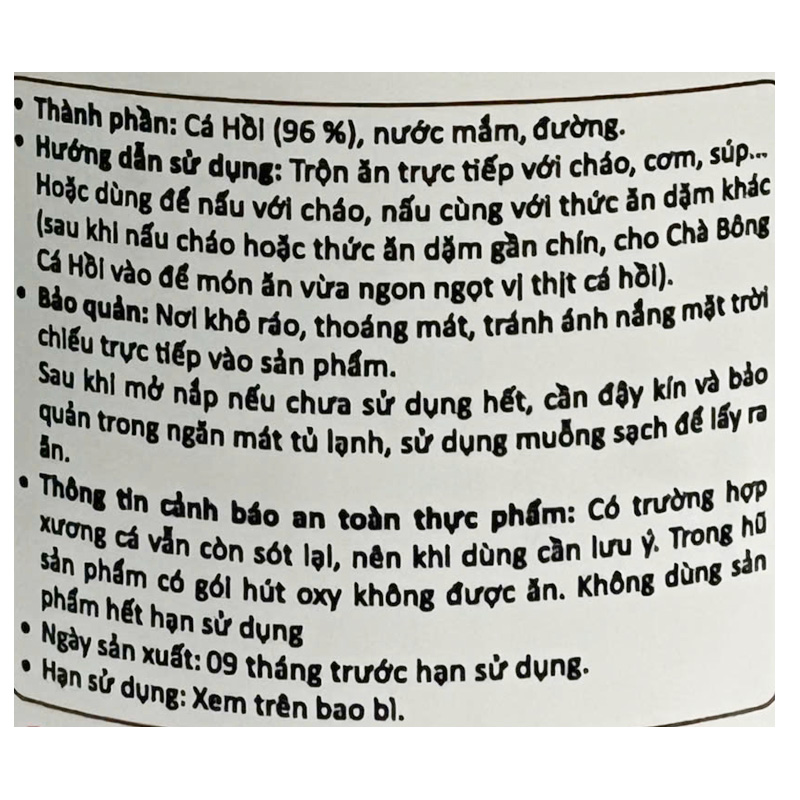 Chà bông cá hồi USFOODY hũ 20g (từ 7 tháng) - Giao bao bì ngẫu nhiên 5