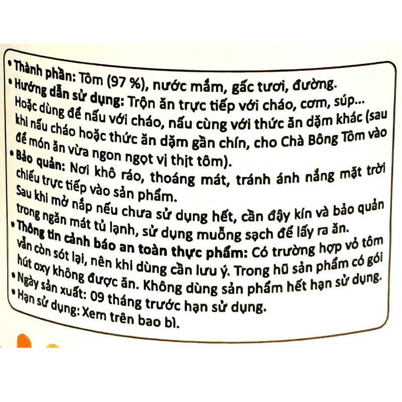 Chà bông cá hồi USFOODY hũ 20g (từ 7 tháng) - Giao bao bì ngẫu nhiên 11