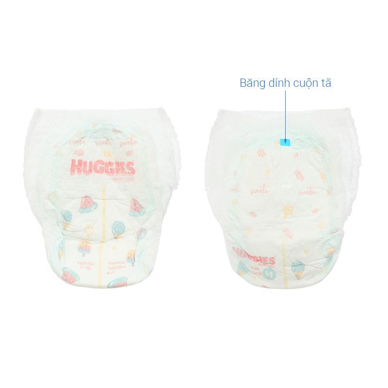 Combo 2 tã quần Huggies Skincare cực đại size M 76 miếng/bịch (6 - 11 kg) - Giao bao bì ngẫu nhiên 5