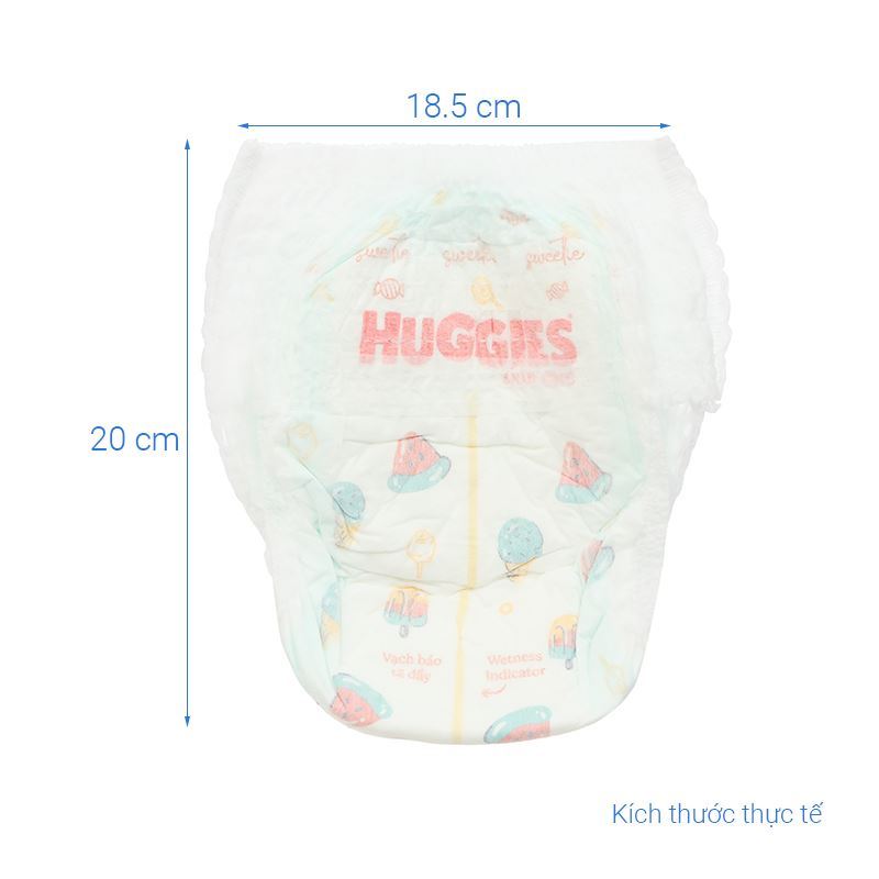 Combo 2 tã quần Huggies Skincare cực đại size M 76 miếng/bịch (6 - 11 kg) - Giao bao bì ngẫu nhiên 6