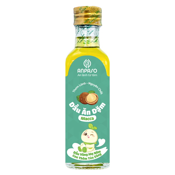 Dầu macca Anpaso ăn dặm cho bé chai 100 ml (từ 6 tháng) - AVAKids.com