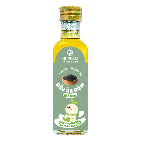 Dầu mè đen Anpaso ăn dặm cho bé chai 100 ml