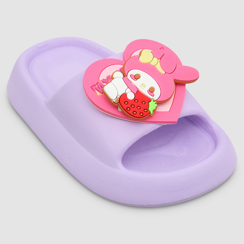 Dép cho bé gái HappyTime V307-52 màu tím 2