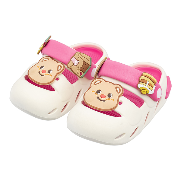 Dép sục HappyTime E2501-10 màu trắng - hồng