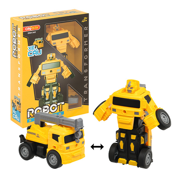 Đồ chơi robot biến hình xe cẩu CRESTA DK81365