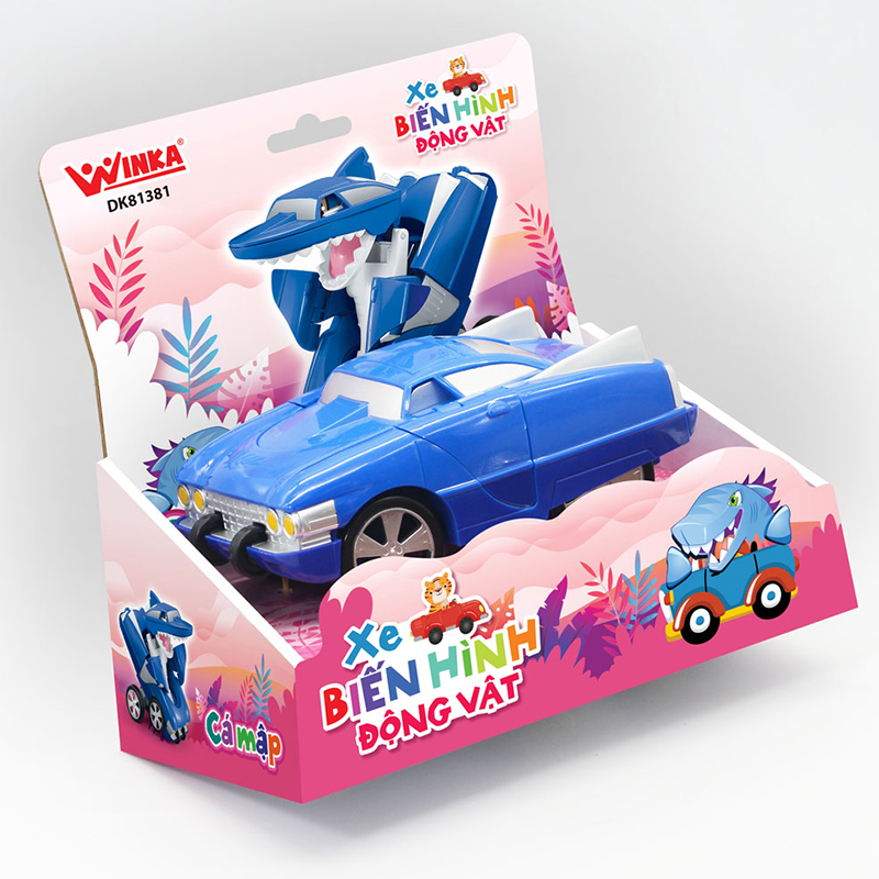 Đồ chơi xe biến hình chim ưng WINKA DK81378 18