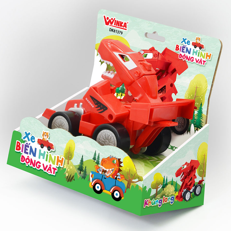 Đồ chơi xe biến hình chim ưng WINKA DK81378 10