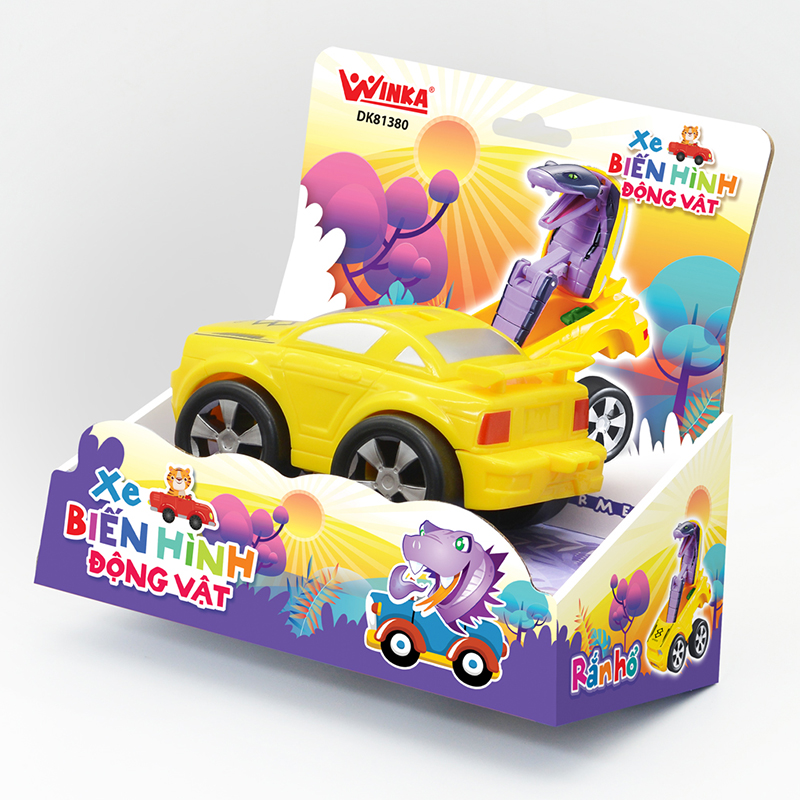 Đồ chơi xe biến hình chim ưng WINKA DK81378 14