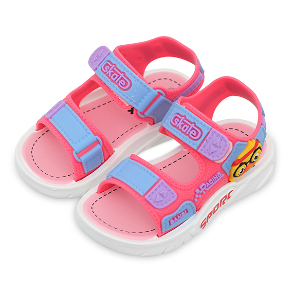 Giày sandal HappyTime SD003 màu hồng - xanh dương
