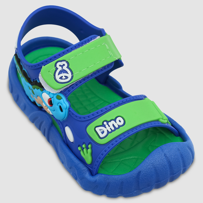 Giày sandal cho bé trai HappyTime SD001 màu xanh dương - xanh lá 2