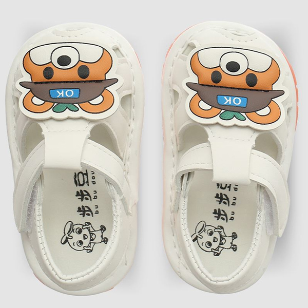 Giày tập đi Á Châu AC65 trắng cho bé, giá tốt - AVAKids.com