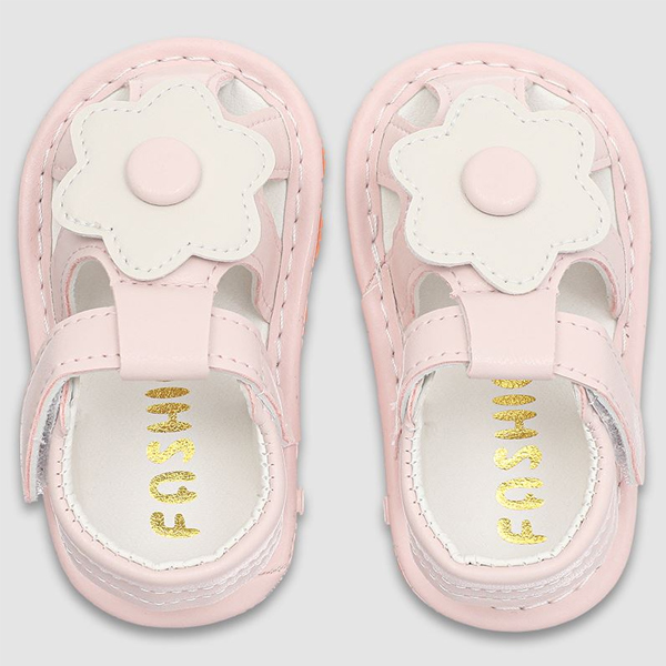 Giày tập đi Á Châu AC67 hồng cho bé, chính hãng - AVAKids.com