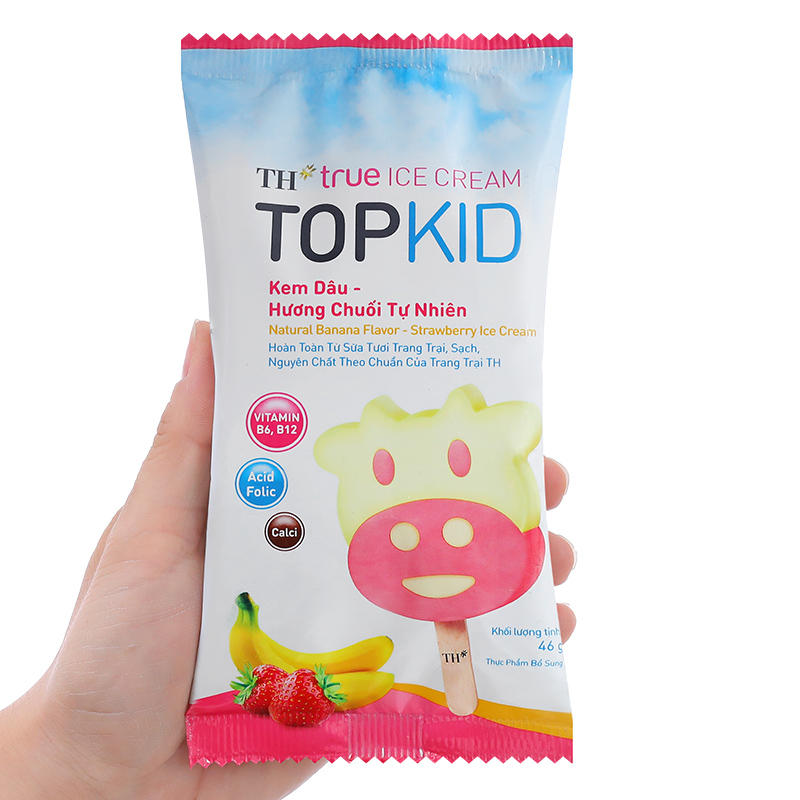 Kem que socola, phomat TH true ICE CREAM TOPKID 46g (từ 2 tuổi) 9