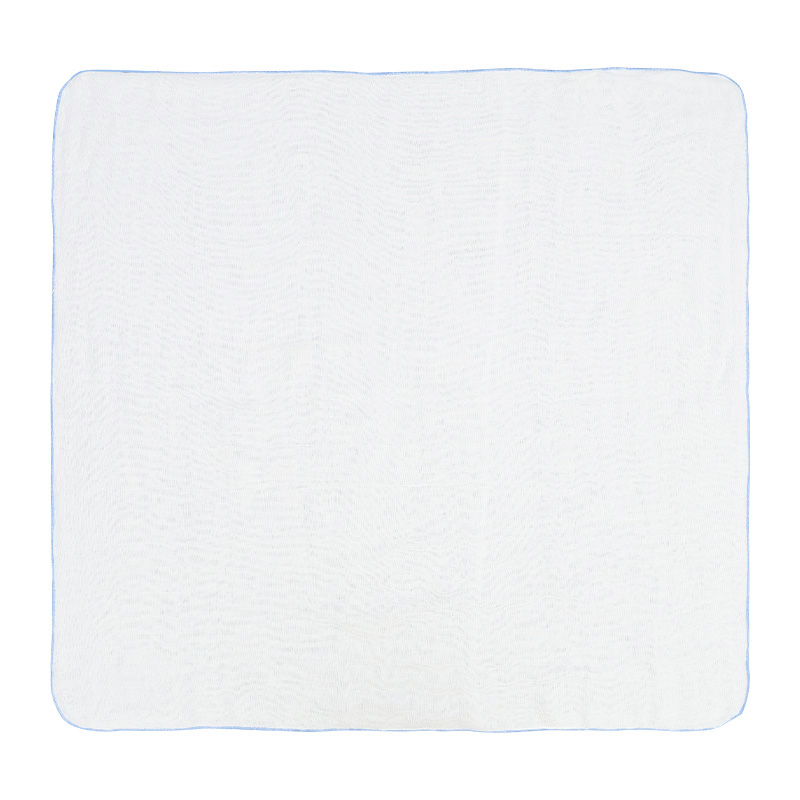 Khăn tắm cho bé cotton TOP KIDS 4 lớp 75x80 cm - Màu trắng 3