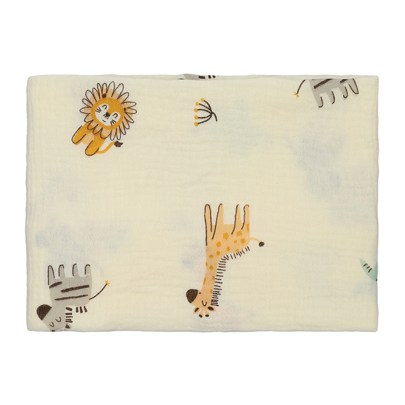 Khăn tắm cotton TOP KIDS 2 lớp 90x90 cm - Màu ngẫu nhiên 2