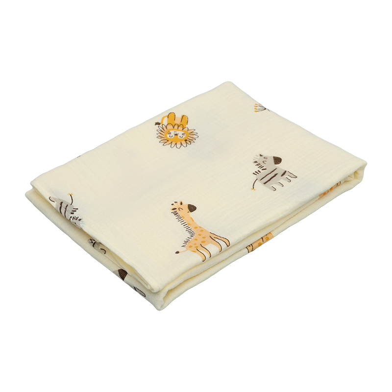 Khăn tắm cotton TOP KIDS 2 lớp 90x90 cm - Màu ngẫu nhiên 7