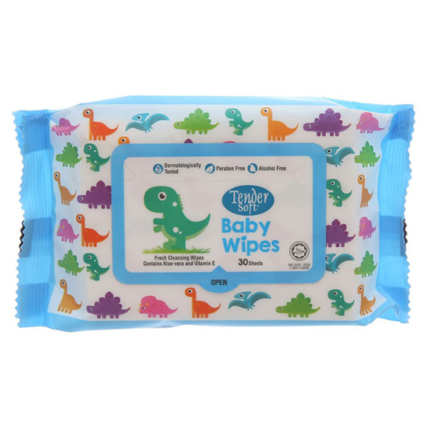 Khăn ướt Tender Soft Baby Wipes hương thơm nhẹ an toàn, giá tốt - AVAKids.com