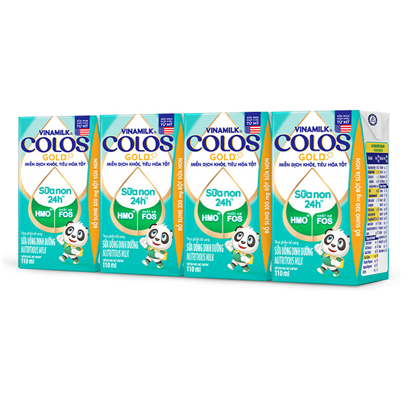 Thùng 48 hộp sữa non pha sẵn Vinamilk ColosGold 110 ml - AVAKids.com