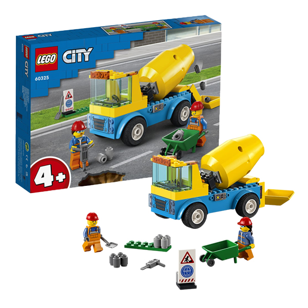 Đồ chơi lắp ráp xe trộn xi măng Lego City 60325