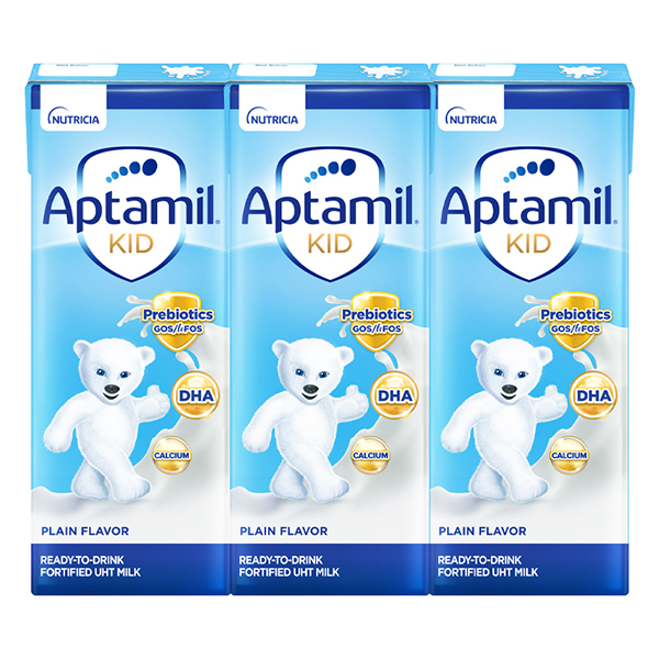 Sữa pha sẵn Aptamil Kid lốc 3 hộp 180ml (từ 1 tuổi) - AVAKids.com