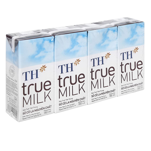 Thùng 48 hộp sữa tươi TH true MILK Hilo hương socola dinh dưỡng - AVAKids.com