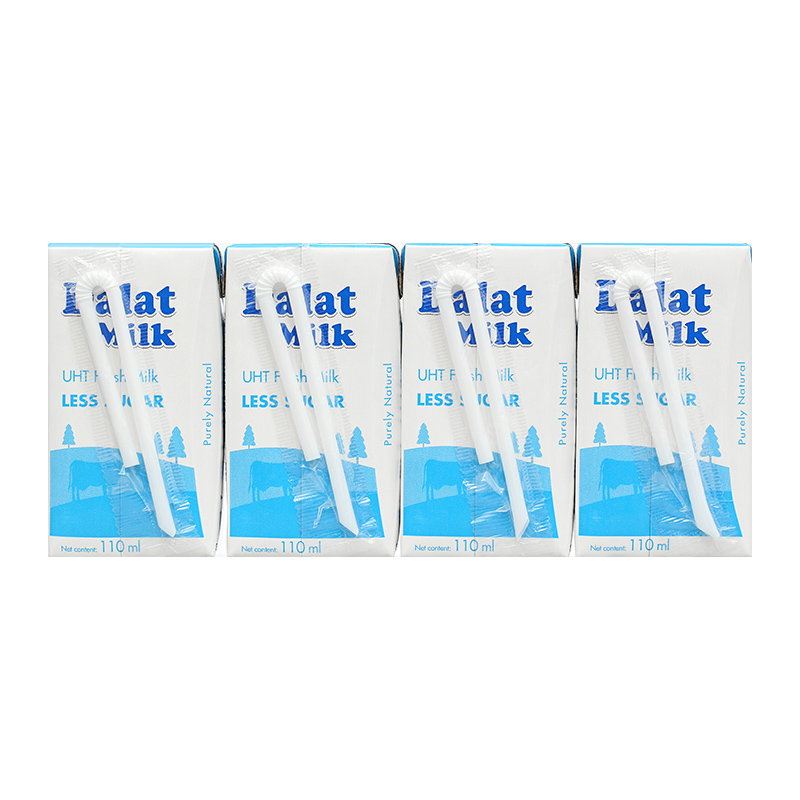 Thùng 48 hộp sữa tươi tiệt trùng Dalat Milk ít đường 110 ml (từ 1 tuổi) 17