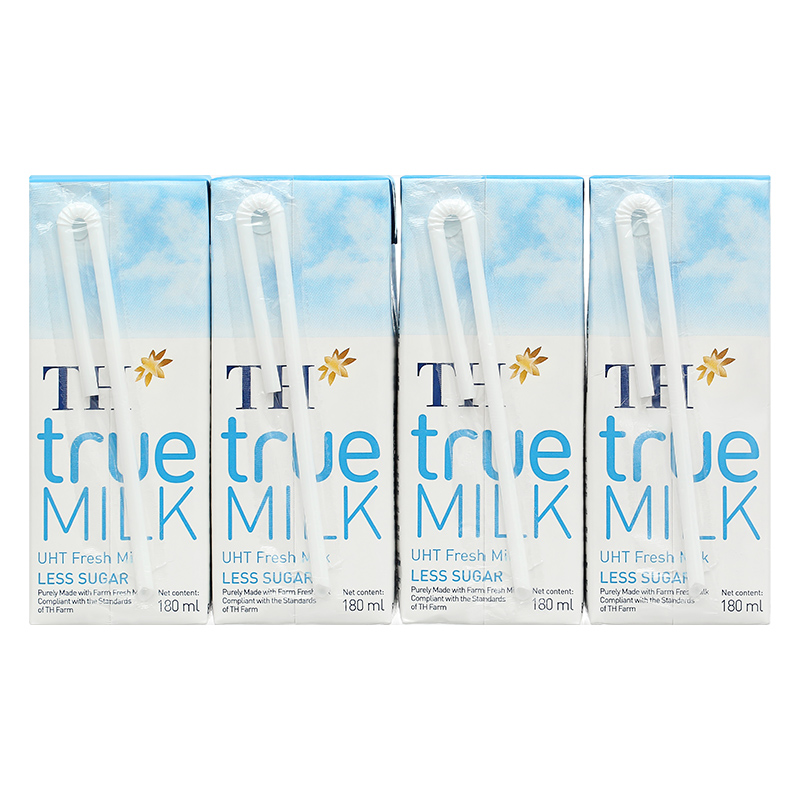Thùng 48 hộp sữa tươi tiệt trùng TH true MILK ít đường 180 ml (từ 1 tuổi) 17