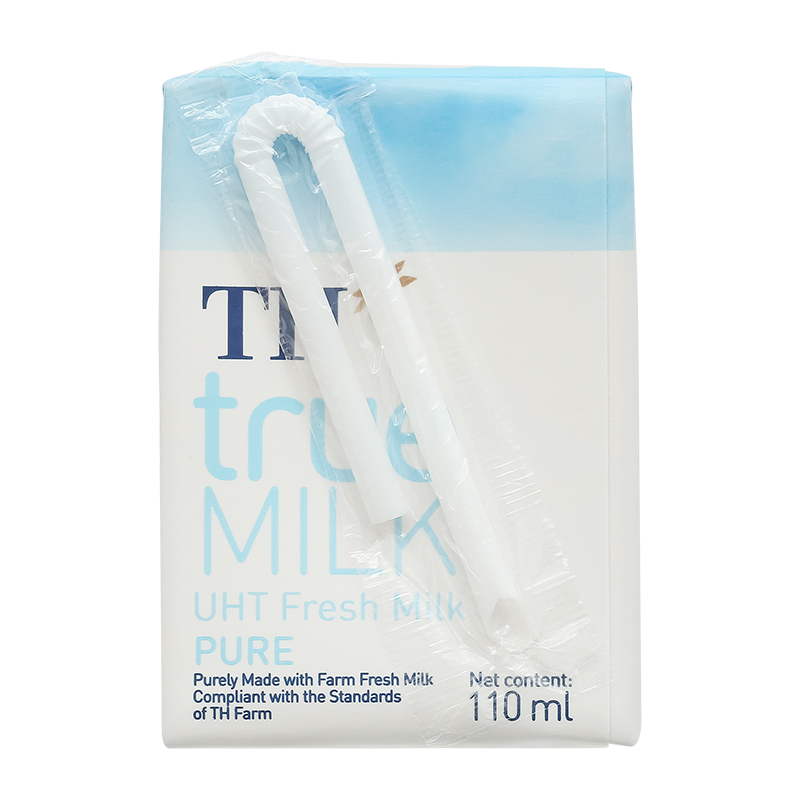 Thùng 48 hộp sữa tươi tiệt trùng TH true MILK không đường 110 ml (từ 1 tuổi) 20